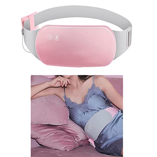 Meileyou Portable Cordless Waist Fast Heating Pad, Electric Waist Belt Device, Menstrual Pads Back or Belly Pain Relief for Female Adolescents, Back or Belly Heating Pad for Women & Girl