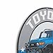 Toyota FJ Cruiser Let's Go Places Round Metal Sign - Fun Toyota Sign for Garage, Shop or Man Cave