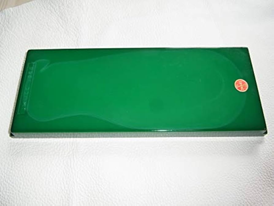 ’59年 小柴外一幻の技法◆岩城硝子 パート・ド・ヴェール『桜・紅葉』緑プレート 59年 小柴外一幻の技法◇岩城硝子 パート・ド・ヴェール『桜