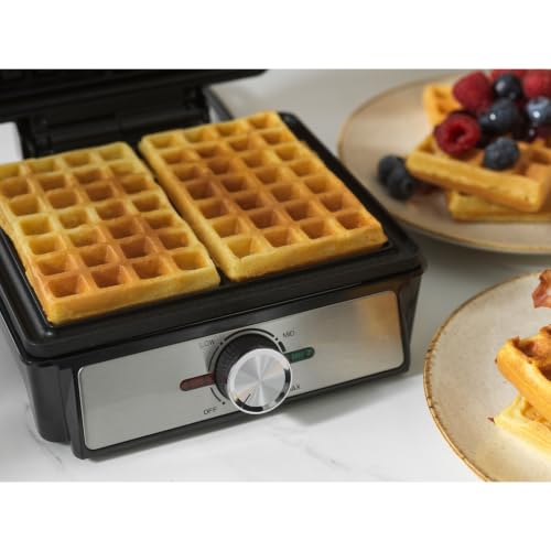 Salter Deep-Fill-Waffeleisen, 1600 W, Temperatur regelbar – Ansicht 5