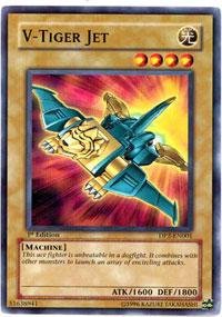 Yu-Gi-Oh! - V-Tiger Jet (DP2-EN001) - Duelist Pack 2 Chazz Princeton - 1st Edition - Common