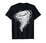Tornado Illustration Storm T-Shirt