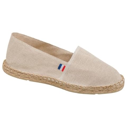 DECOHO Espadrilles Mixtes Beiges Cover
