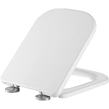 Square Urea-formaldehyde Toilet Seat, Anti-scratch Non-yellowing, Damping and Noise-reducing Toilet Lid, Load-bearing and Pressure-resistant, Easy to Remove and Sedentary Comfortable Toilet Lid  Size