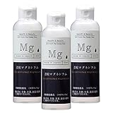赤穂化成 濃縮マグネシウム (たっぷり150ml×3本/ 国産) 栄養機能食品 (香料/甘味料/保存料 無添加) 海洋深層水 100%使用 マグネシウムを手軽に補給 (飲料水/コーヒー などに) 約90日分