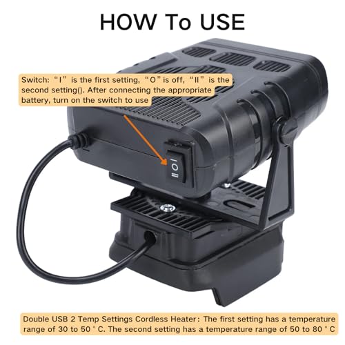 Eujgoov USB Rechargeable Battery Heater