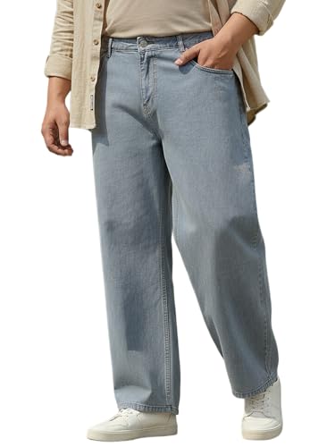 Image of Urbano Plus Men's Loose Mid Rise Jeans