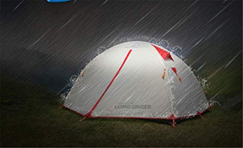 Tente de camping durable double couche ultra-légère pour escalade et randonnée - 7