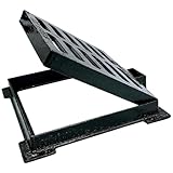 MOSINSBO Griglia di Scarico con Telaio in Ghisa Sferoidale 230x230 mm Luce Netta, Classe B...