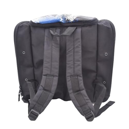Mochila Transpack Edge Jr. BLUE YETI para llevar botas de esquí sin dolor 4