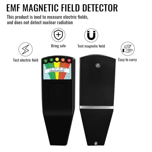 Detector EMF portátil con 5 LED para campo magnético miniatura 4