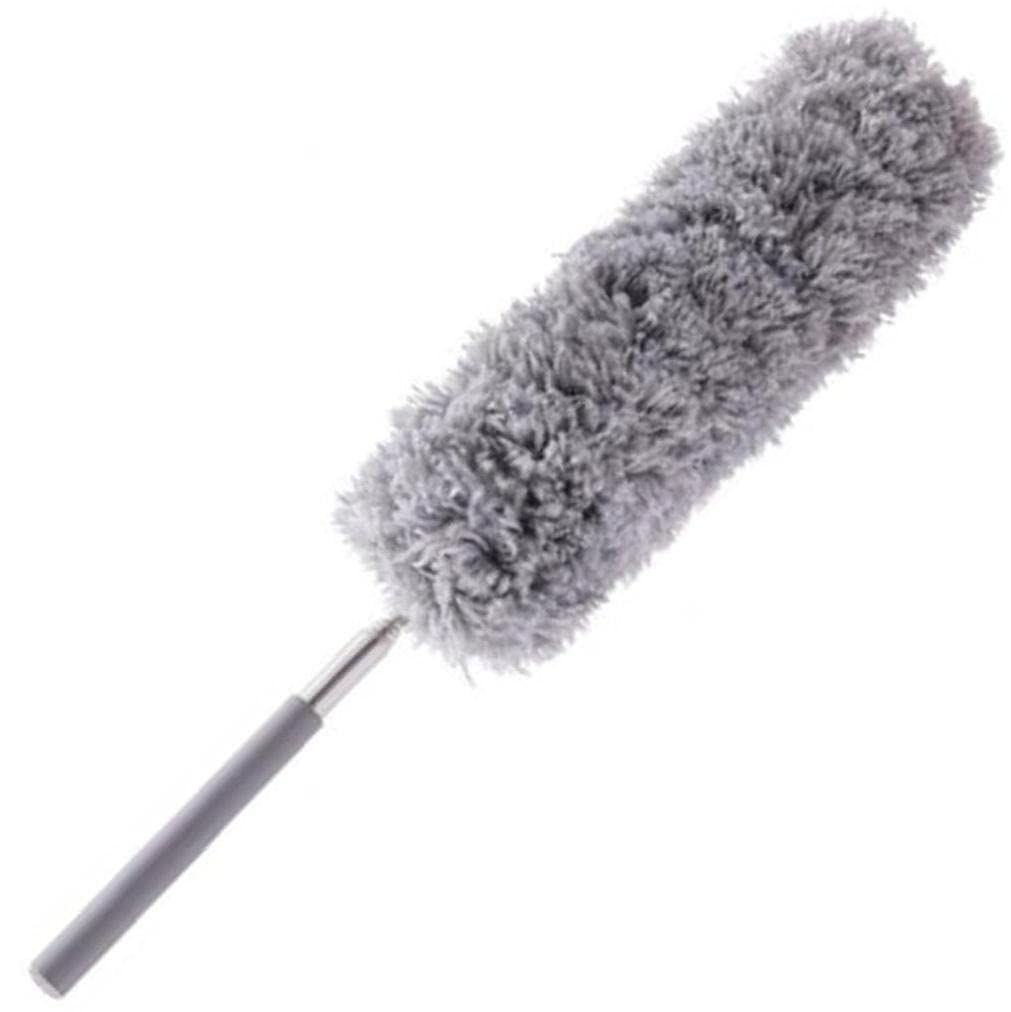 Pinicecore Extendable Feather Duster Bendable Head Duster With Extra Long Telescopic Pole Hand Duster For Cleaning High Ceiling Fans