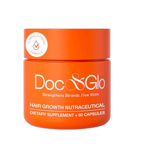 Doc &amp; Glo Healthy Hair Nutraceutical Supplement, 60 Capsules