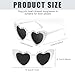 Etercycle Heart Sunglasses, Bride to Be Gifts Bachelorette Party Bride Sunglasses, Cute Glasses for Women Bachelorette Party