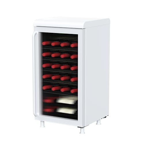 Frigidaire, 3.0 cu ft, 87 Can/26 Bottle Retro Cooler, Wine/Beverage Center Fridge, Built-in Bar Top, Fluted Glass Door