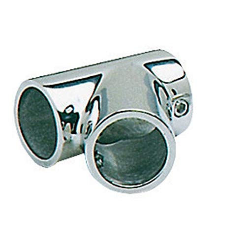 Raccord en T p. Balcon 60° 30 mm matériel de fixation pour tube de bateau