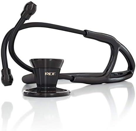 MDF Classic Cardiology Dual Head Stethoscope - with Stainless Steel Chestpiece and Headset (Royal Blue) (MDF797-10)