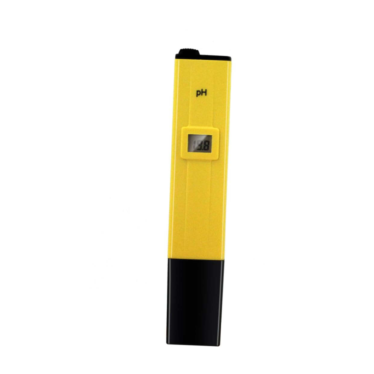 Ciieeo Digital Ph Tester for Water and Wine LCD Display Pocket Pen Accurate Ph Testing Tool and Easy to Use for Aquariums Hydroponics and Wine Measurement Yellow