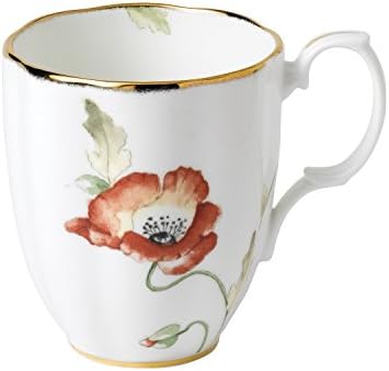 Royal Albert Mug, 0.4Ltr/14.1 Floz Pink, Bone China, Rose Blush, 0.4ltr