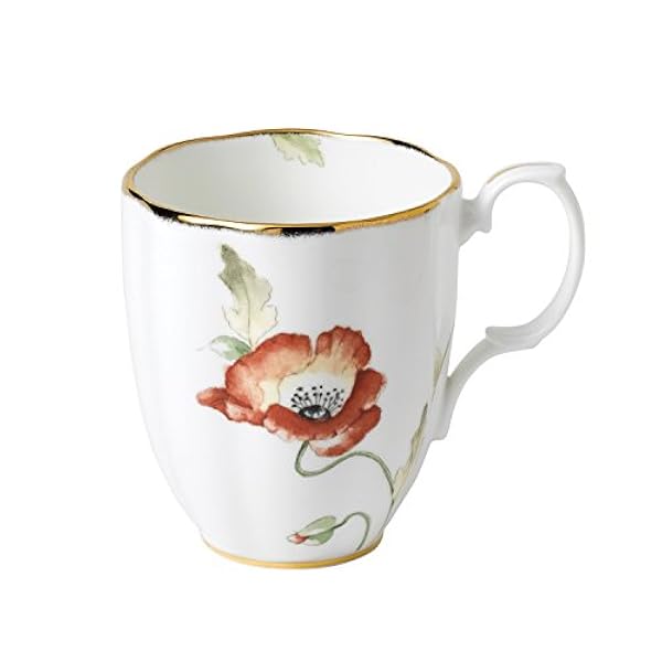 100 Years by Royal Albert 1970 Poppy Taza, 0.4ltr/14,1 G