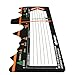 Fancyes Golf Practice Swing Mat, Golf Station Board Swing Trainer for Men Women Golf Training Aids Pad, Golf Swing Stand Mats for Indoors Outdoors