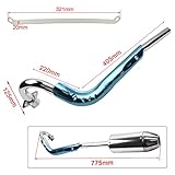 FLYPIG High Performance Muffler Exhaust Pipe kit Assembly fit Honda XR50 XR 50 XR50R CRF50F CRF50 Chinese 50CC 70CC 90CC 110CC 125cc Dirt Pit Bike SDG SSR - Image 2