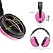 Dison Kids Noise Reduction Earmuffs, Baby Ear Protection Noise Cancelling Headphones Hearing Protection Earmuffs for Toddler (Pink)