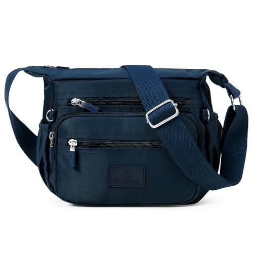 Sac à bandoulière imperméable contre la pluie : le petit sac multi-poches RNIEGA