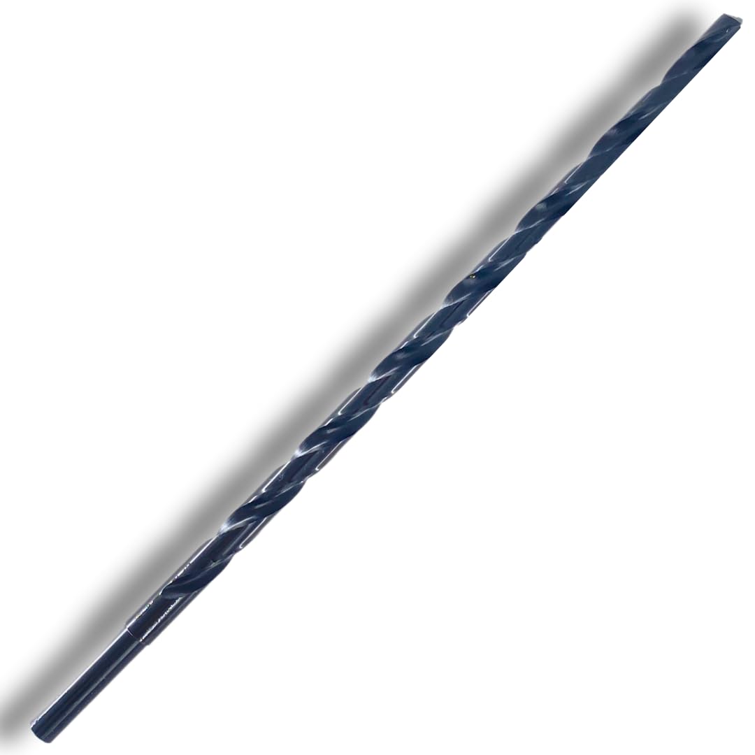 Wood Drill Bit, 9/16 x 16 Inch, Carbon Steel, 1/2 Inch Hex Shank (9/16 inch x 16 inch)
