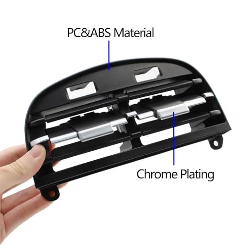 Grille ventilation climatiseur console arrière en ABS robuste pour Ghibli 2014