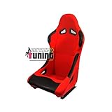 EUROPETUNING europetuning - 02117 - SIEGE SPORT VOITURE BAQUET RACE ROUGE UNIVERSEL