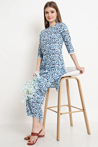 Image of COTLAND Fashions Kurta and Pant /Palazzo Set for Women