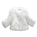 MORCHAN Femmes en Fausse Fourrure Douce Fourrure Veste de Manteau d'hiver Fluffy Waistcoat-vêtement(XX-Large,Blanc)