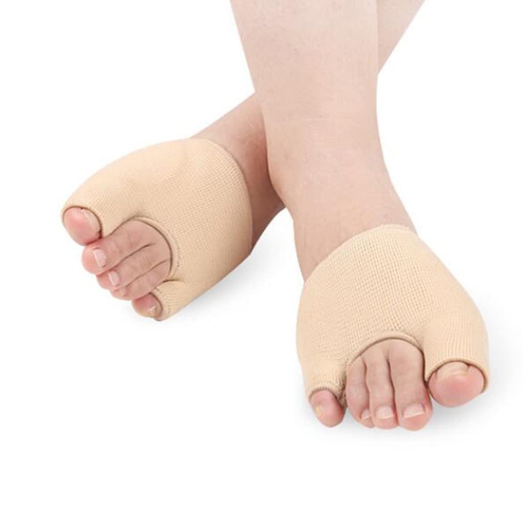 Almohadillas para el antepié, calcetines correctores de Hallux Valgus, almohadillas metatarsianas que soportan plantillas ortopédicas, almohadillas transpirables para corrección de dedos del pie,