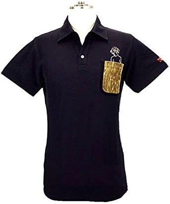 Amazon ダンスウィズドラゴン Dance With Dragon 15秋冬モデル 見ちゃダメポロ 半袖シャツ メンズ 02 019 ポロシャツ 通販