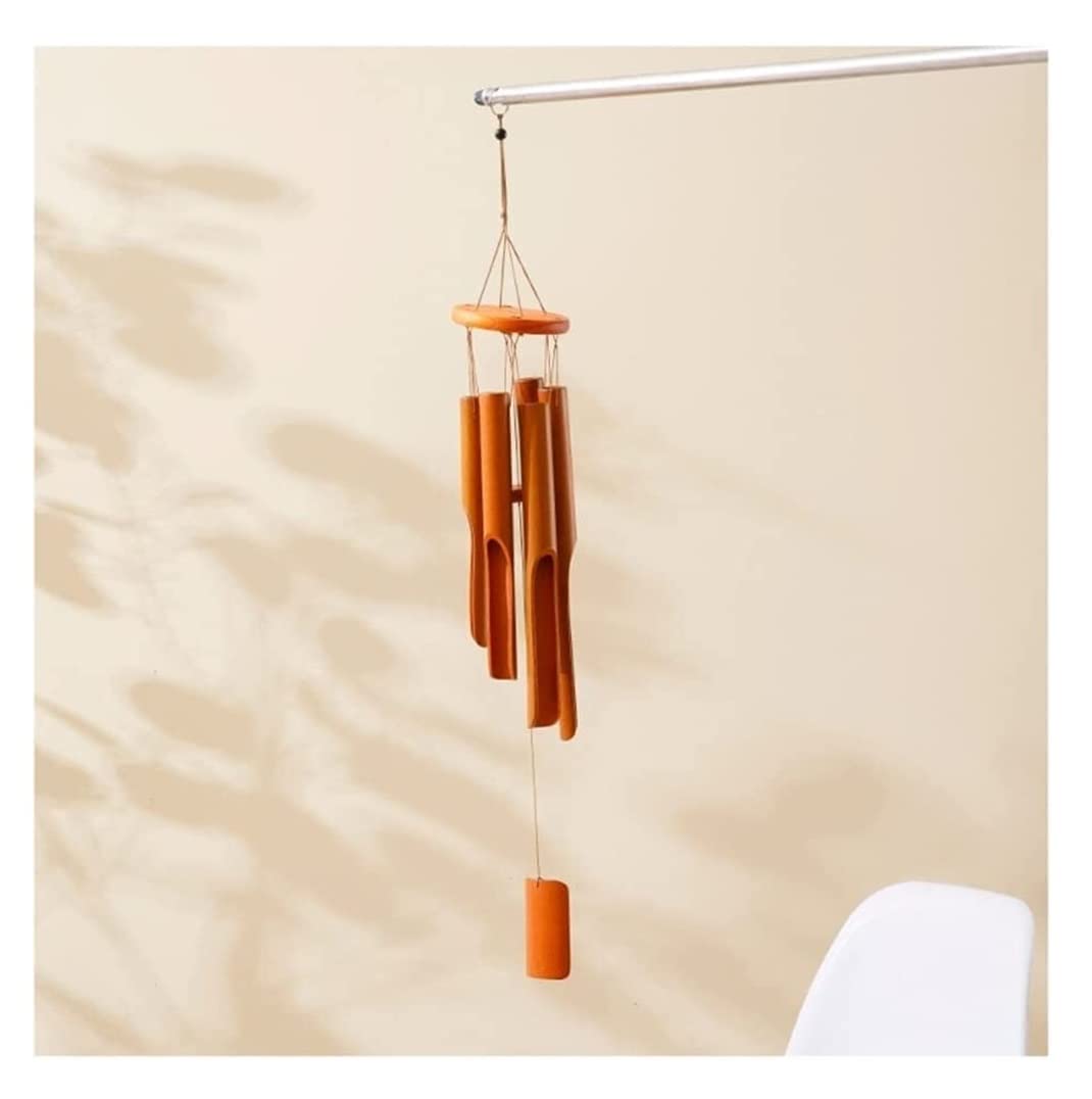 Carillons éOliens Carillons Éoliens en Bambou 29'' Bois pour Jardin Extérieur, Terrasse Et Décoration D'intérieur DéCoration IntéRieure ExtéRieure