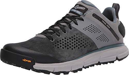 Danner Trail 2650 3â€ Suede Hiking Shoes for Men - Lightweight and Breathable Trail Hiking Shoes with 8mm Drop, EXO Heel Retention System, and Vibram Sole with Megagrip, Charcoal/Goblin Blue - 11.5 D