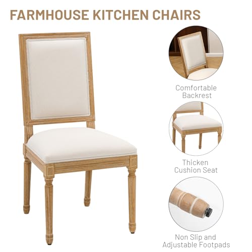 Furniliving FM0613-ZFFM-0994 French Country Dining Chairs Set Of 2 thumb #6