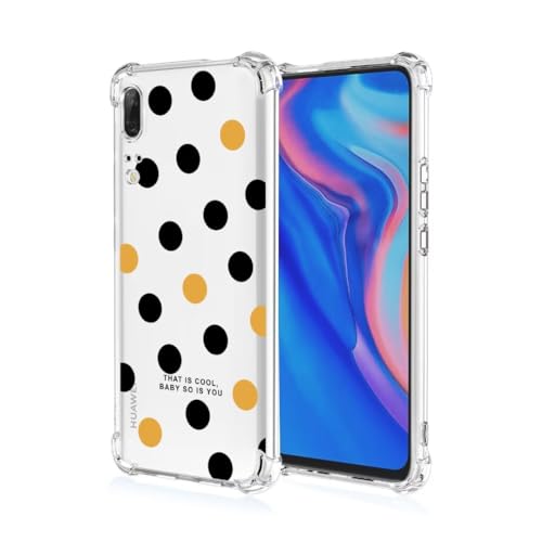 ATISIJIE Funda para Huawei P20,para Niñas y Mujeres,Diseño de Florales Flores a Prueba de Golpe Transparente Funda para Huawei P20-A07