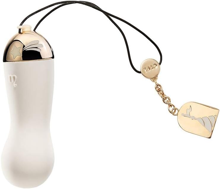 ZALO Baby Star Bullet Vibrator | Wireless Waterproof Rechargeable Sex Toy with 8 Adjustable Vibration Modes | USB Rechargeable Battery | 1-Year Warranty | Vanilla White
