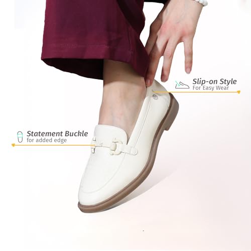 Image of YOHO Bliss Loafers for Women | Comfortable & Stylish Bellies | Fashion Moccasins with Footpharma Footbed | Slip-on for Casual & Formal Wear | 002