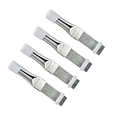 Ainiveiya 4-Pack AC Fin Comb Straightener – Air Conditioner Cleaner Tool for Condenser & Evaporator Coils, Includes Coil Brush for AC Unit Maintenance & Radiator Cleaning