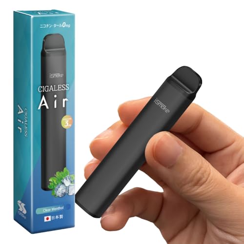 ismoke CIGALESS Air dq^oR ĝ 2500z\ VAPE e  jR` ^[ ACX[N VKX GAt[ o͒ (d 3mg, NA\[ 1{)