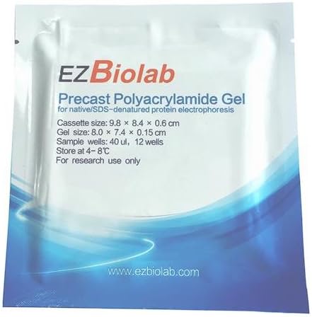 EZG2001-10F-20 Precast Ez Gel, 10%, 15 Wells, 1.5 mm Thickness (Pack of 20)