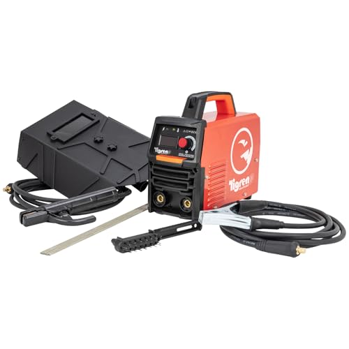 TIGREN TGN140MMA 230V MMA ARC Inverter Soldadora con Pantalla Digital, Mini Kit de Soldadura Ligero 140A con Diseño Compacto y Accesorios para Equipo de Soldadura ARC/MMA