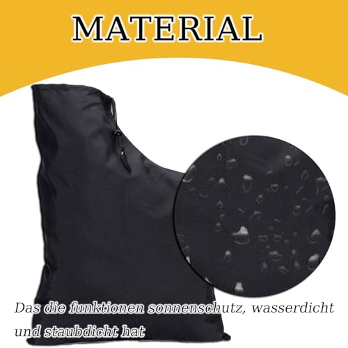 Laubsaugerbeutel, Laubsauger Fangsack,Laubbläser Aufbewahrungstasche,Elektro Universal Ersatz Auffangsack Laubbläser,akuumbeutel Auffangbeutel Mit Reißverschluss Fangsack Laubsauger Auffangsack