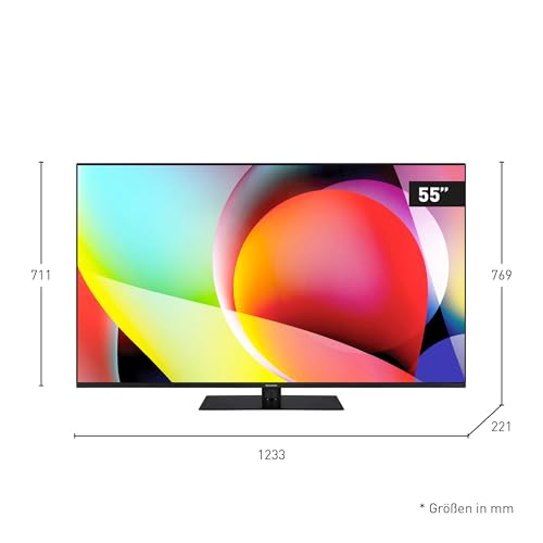 Panasonic TN-55W70AEZ, W70-Serie 55 Zoll 4K Ultra HD LED Smart TV, 2024, Google Assistant, Chromecast, Dolby Vision & Atmos, Gaming-Modus, Bluetooth, für EIN außergewöhnliches visuelles Erlebnis – Bild 3