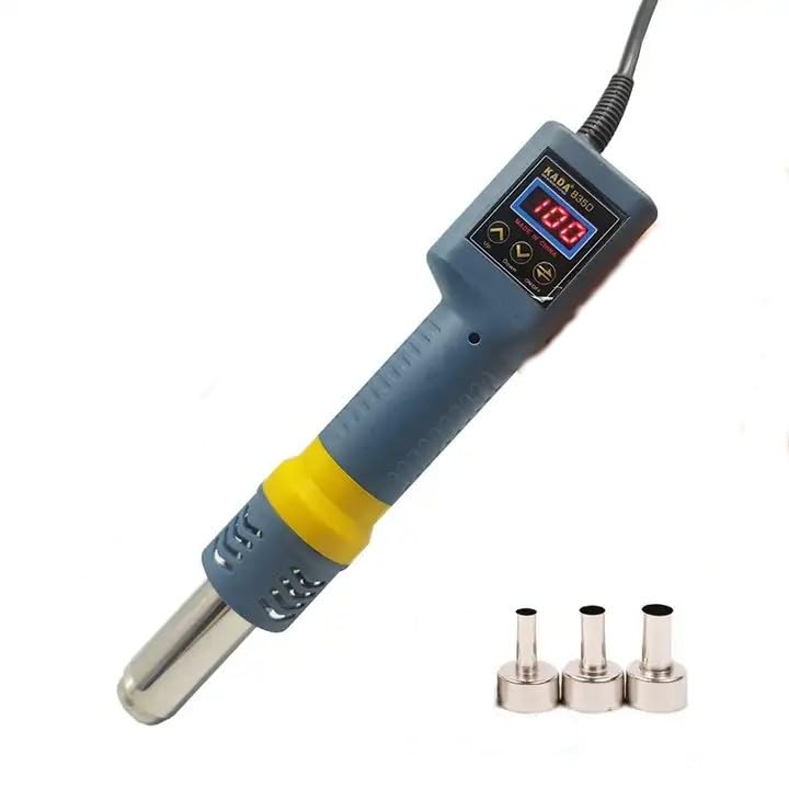 See full amazon price history chart for OSFT 835D Hot Air Gun Portable LED Display Rework Station Hot Air Gun SMD Rework Temperature Adjustable Welding Station with 3 Nozzles (1) OSFT 835D Hot Air Gun Portable LED Display Rework Station Hot Air Gun SMD Rework Temperature Adjustable Welding Station with 3 Nozzles (1) (B0CMR1P8XD) Amazon Price History, Amazon Price Tracker