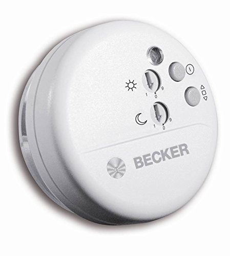Lichtsensor Becker SC431-II Funk, Dämmerungssensor, Sonnensensor, Helligkeitssensor, integrierter Glasbruchsensor für Becker-Funkmotor