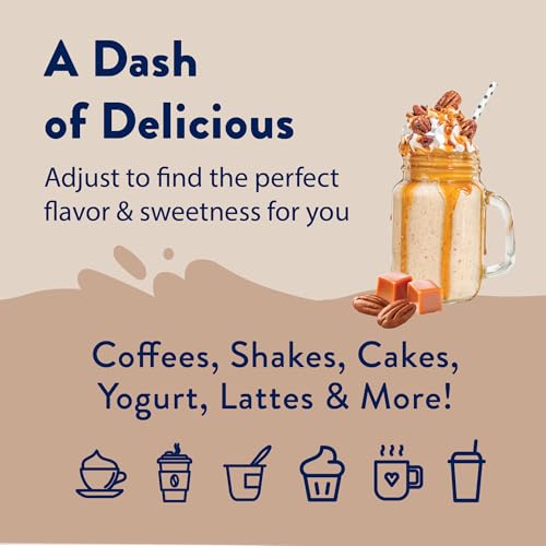 Jordans Skinny Mixes Caramel Pecan- Jordans Skinny Syrups Sugar Free, 25.4